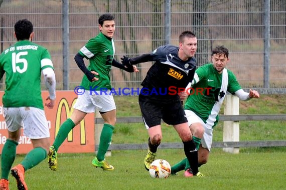 Landesliga Rhein Neckar SV Reihen vs SG Wiesenbach 06.03.2016 (© Siegfried)